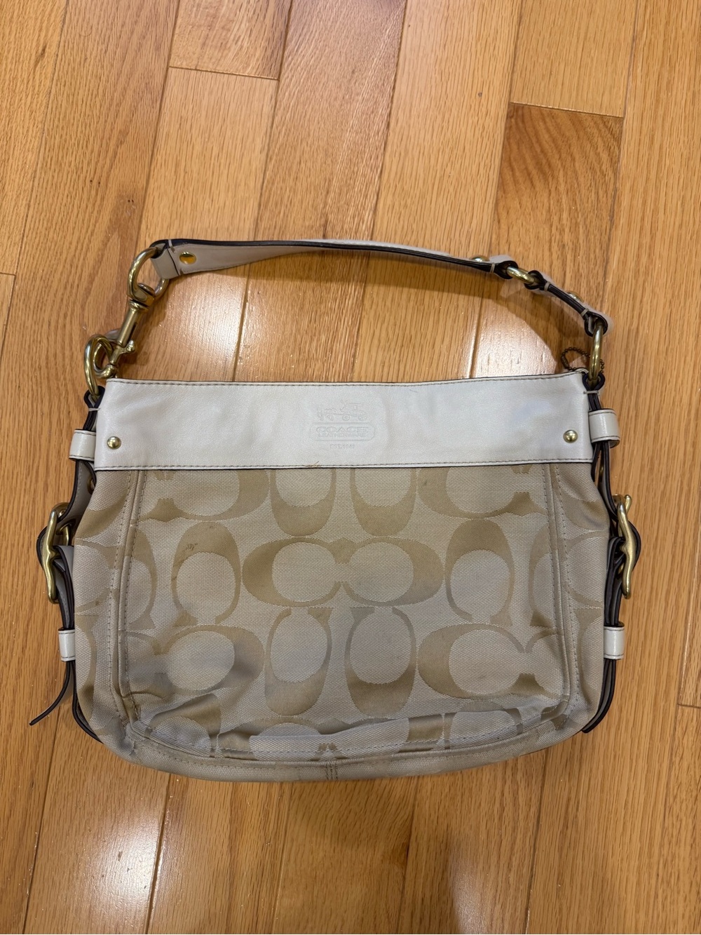 Coach Zoe Signature Hobo Bag